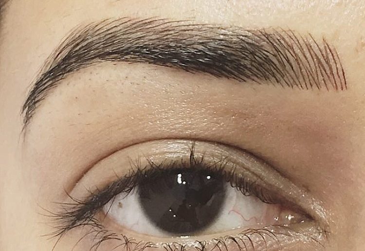 Before and after microblading 1