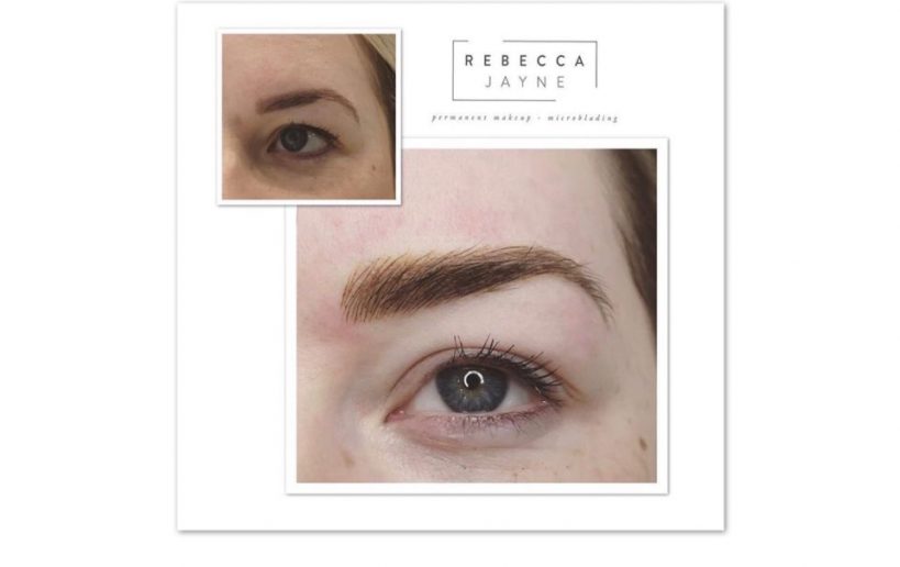 eyebrow tattoo treatment before and after example