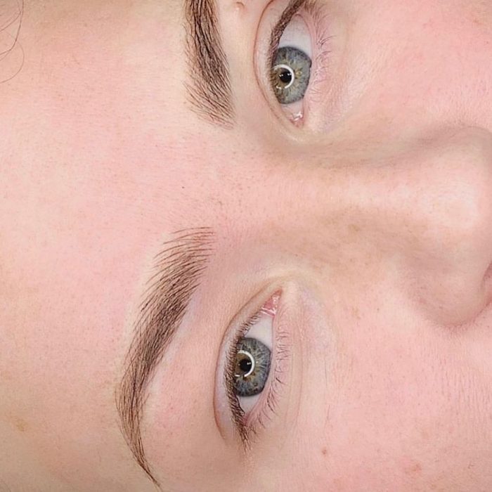 brow retouch service by Rebecca Jayne permanent makeup specialist